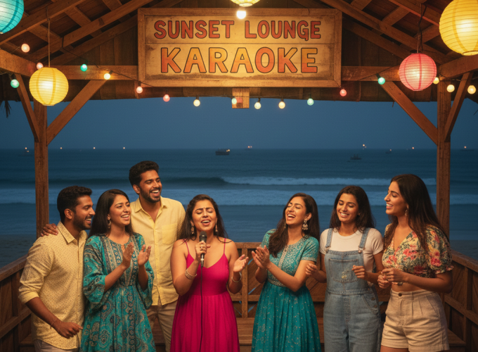 Karaoke Nights at a Beachside Hotel